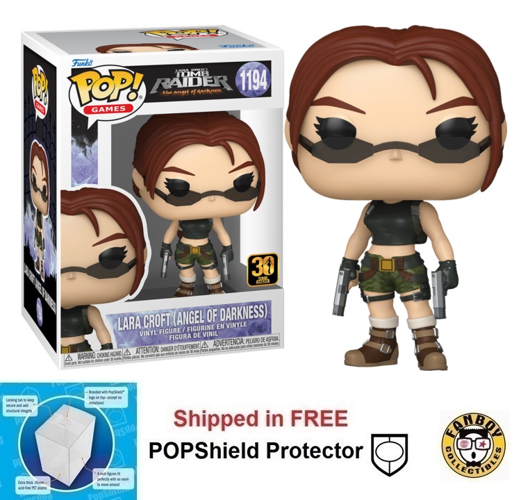 Funko POP Games Tomb Raider: The Angel of Darkness Lara Croft #1194